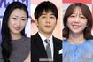 左から壇蜜・安住紳一郎・峯岸みなみ