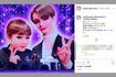 Matt化した天童よしみとのツーショットと舞台上の2人(Mattのインスタグラムより)