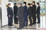 小室圭さんの警備をするため20人近くが成田空港に集まり、厳戒体制だった（'21年9月）
