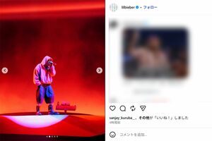 音楽フェス『コーチェラ』に出演したジャスティン・ビーバー（本人のインスタグラムより）