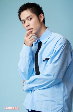 細田佳央太(19)撮影/渡邉智裕 スタイリング/岡本健太郎 ヘアメイク/菅野綾香(ENISHI)