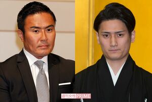 左・市川右團次、右・中村隼人