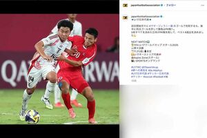 日本時間11月19日に行われた『FIFAU-17ワールドカップ』日本代表と北朝鮮代表の試合は、激しい展開となった末にPK戦で日本が勝利した（日本サッカー協会の公式インスタグラムより）