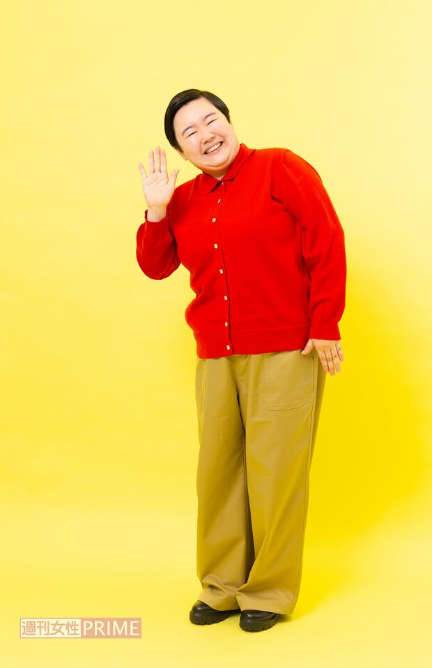 やす子　撮影／吉岡竜紀　ヘアメイク／hmClair　スタイリスト／大野紗也