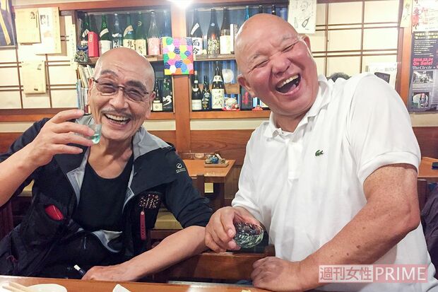 「キョーデー」と呼び合う俳優の麿赤兒さんと