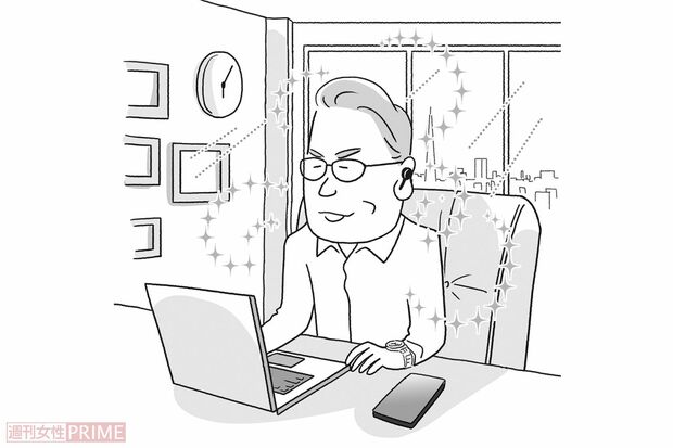 大富豪のイメージ（イラスト／上田惣子）