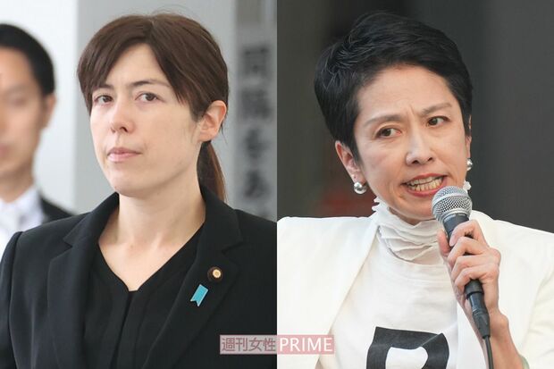 “犬猿の仲”?小野田紀美氏と蓮舫氏
