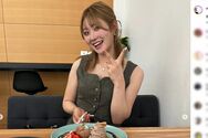 画像・写真】日本テレビ・郡司恭子アナ、インスタグラムにタンクトップ