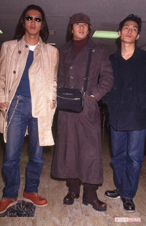 木村拓哉、中居正広、草なぎ剛はともに会場へ（'96年『紅白歌合戦』）