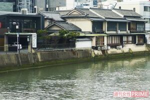 A子さんの実家だった料亭。家屋は取り壊され、今はビルに