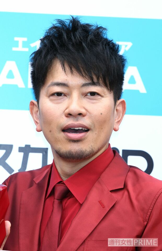 「薬用スカルプD」新CM発表会での宮迫博之（'12年5月）