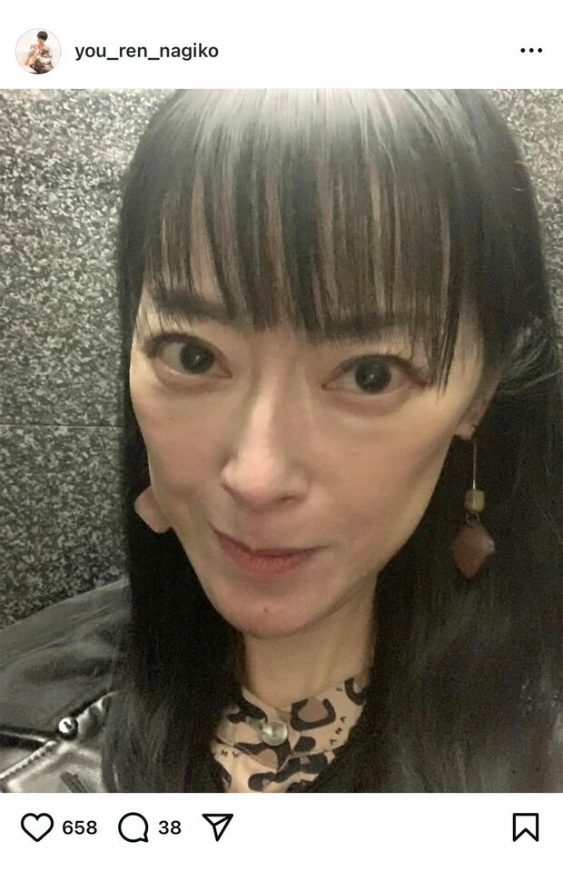 10代から摂食障害と闘ってきた遠野なぎこ。頬がこけ激ヤセが心配されていた(本人の公式インスタグラムより)