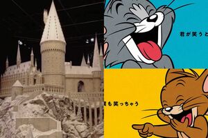 『スタジオツアー東京』（左）とのコラボ開催される『トムとジェリー』（右）※両写真は公式Xより