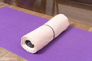 バスタオルまくらの作り方2（撮影／北村文成）