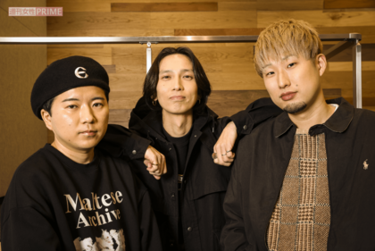 梅田サイファーのメンバー・左からKOPERU、peko、KennyDoes