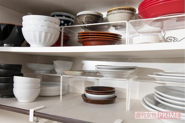 アクリル仕切棚・小　