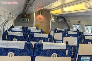 JR高崎線のグリーン車 撮影/編集部