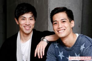 写真左から松島勇気、酒井大　撮影／森田晃博