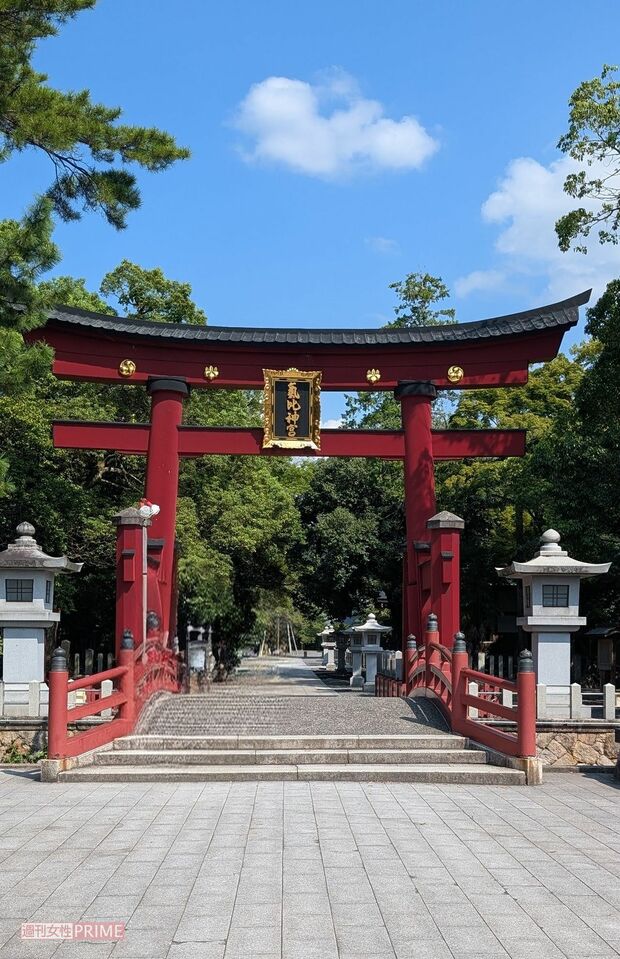 福井県敦賀にある氣比神宮　撮影／編集部
