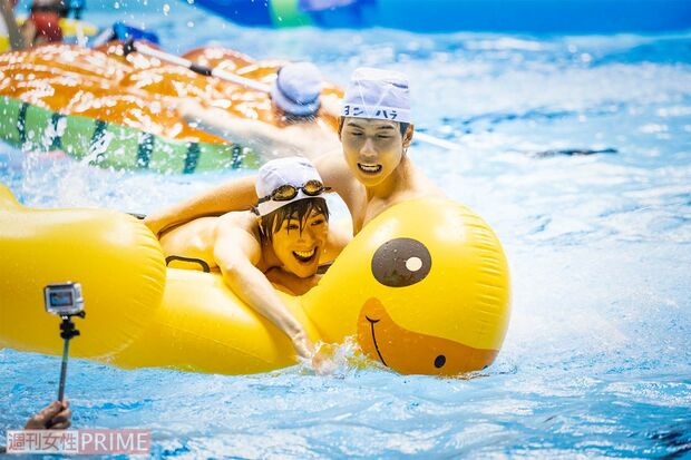 仲よしのボイメン平松と吉原　撮影／廣瀬靖士