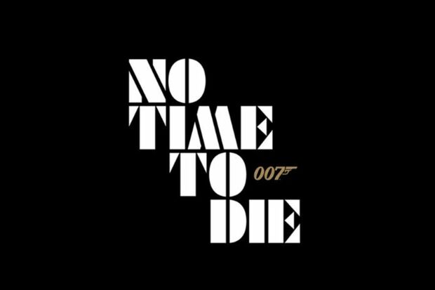 最新作『007／ノー・タイム・トゥ・ダイ』ロゴ（公式ツイッターより）