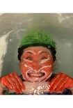 《再現度高すぎ》浴槽に入り泡まで再現したキンタロー。(本人のXより)