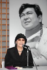 石原裕次郎さんの妻  まき子夫人