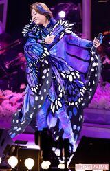 オープニングは花に囲まれ『それぞれの花のように』『天地人』　撮影／廣瀬靖士