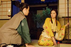 大泉洋演じる信幸とのコンビネーションは夫婦満載のようだと話す (C)NHK