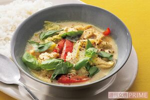 鶏むね肉と白菜の豆乳カレー煮（撮影／廣瀬靖士）