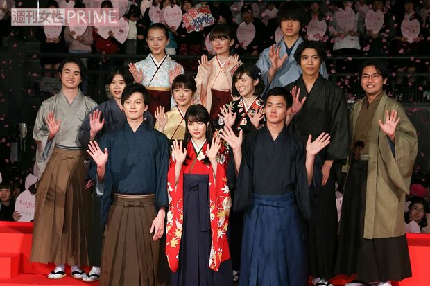 映画『ちはやふる-結び-』完成披露試写会('18年)