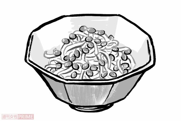 納豆もやしレモン（イラスト／やまだやすこ）