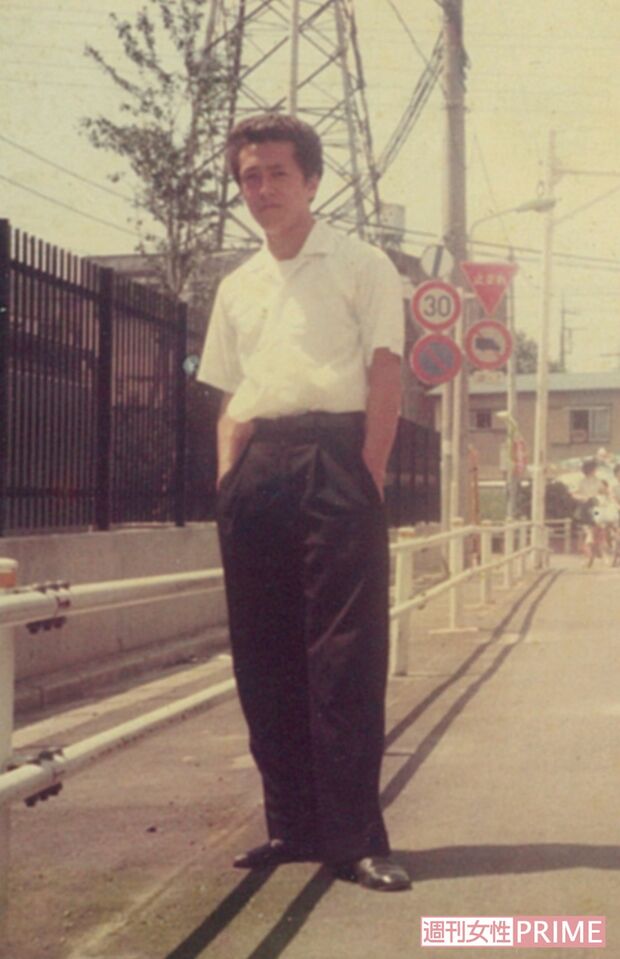 寺島進、ボンタン姿の高校時代