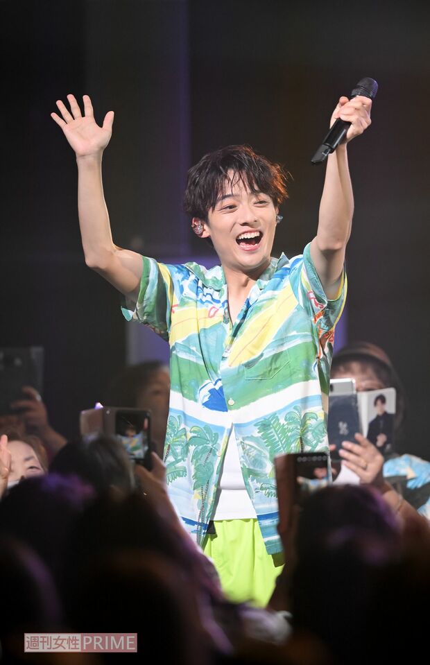 8月19日、東京ステラボールで一人フェスを行った辰巳ゆうと　撮影／渡邉智裕