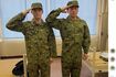 楽天・古賀康誠との自衛隊自主トレを報告した辰巳涼介（公式インスタグラムより）