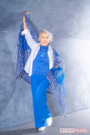 草笛光子　撮影／佐藤靖彦