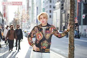 この日は銀座で撮影を決行。が、誰にも声をかけられず凹んだアレン