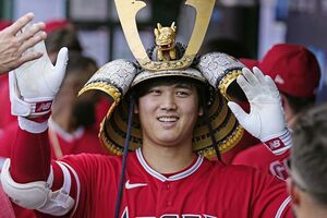 大谷翔平　写真／共同通信社