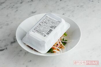 コンビニのカット野菜を使用　撮影／中野正景