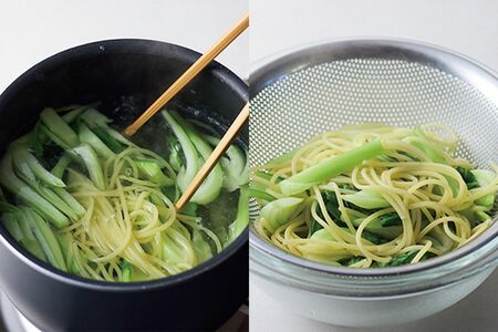 一緒にゆでれば時短!同時調理のコツ 写真/鈴木泰介