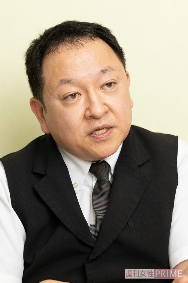 研修生として遺体の対応にあたった福知山線脱線事故を振り返り、「壮絶な状況だった」と真保さん　撮影／齋藤周造