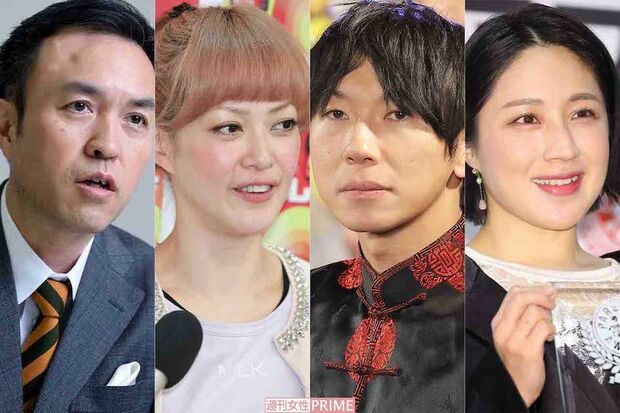 左から玉川徹氏、松嶋尚美、古市憲寿氏、犬山紙子氏