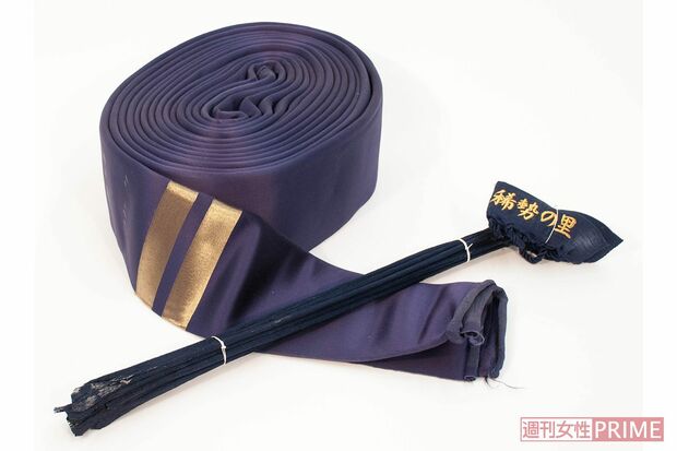 稀勢の里が実際に使用していた締め込み