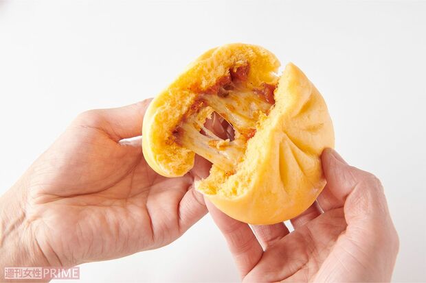 ピザまんは各社個性豊か！　撮影／山田智絵