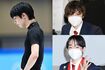 左から時計回りに羽生結弦(JMPA代表撮影)、宇野昌磨、鍵山優真