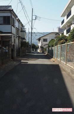 マンションの住人が祐介さんをよく見かけていた住宅街の一角
