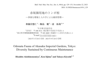 悠仁さまが研究者と共同執筆された学術論文。11月22日、国立科学博物館から発表された