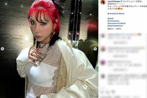 パワーアップしていく？仲里依紗のファッション（公式インスタグラムより）