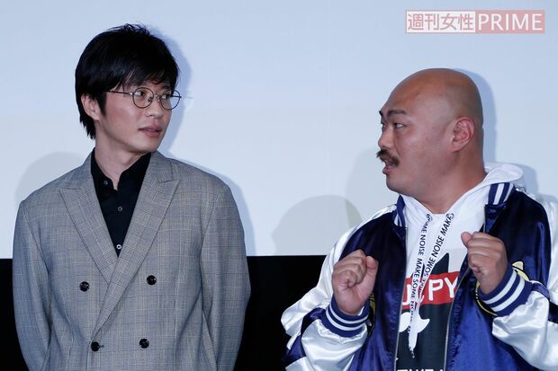 田中圭に冷めた目を向けられるクロちゃん