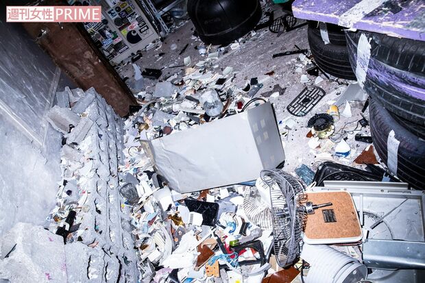 終了後はこんな光景に。次のお客さんが来るまでにスタッフが片づけるシステム　撮影／矢島泰輔